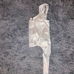 Side Zip “Blushmark” Cropped Tank